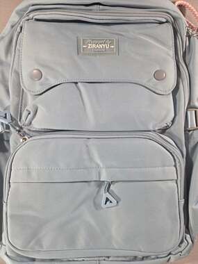 Ziranyu Fashion Girls' Casual Multi-Pocket School Backpack